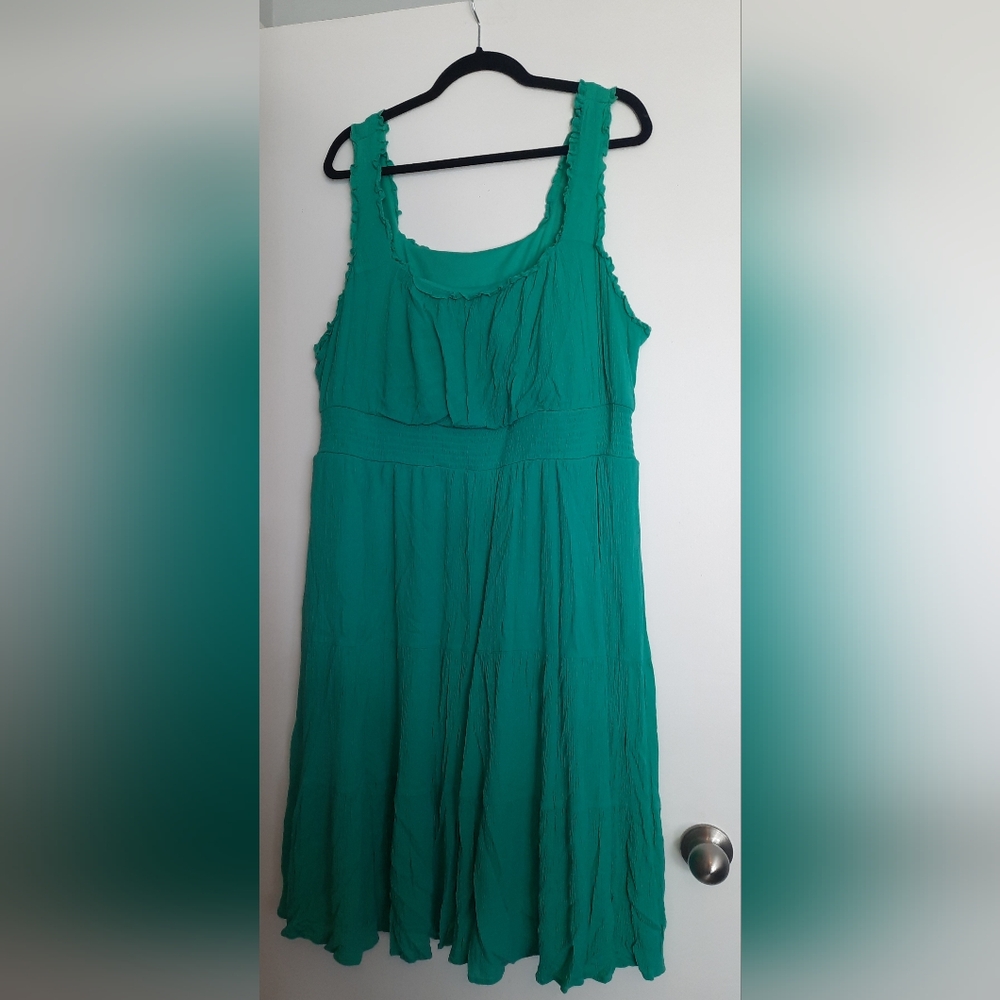 Teal torrid dress 3x